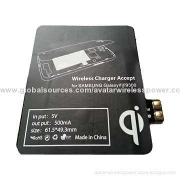 Qi Wireless Charger Receiver Card for Samsung Galaxy S3